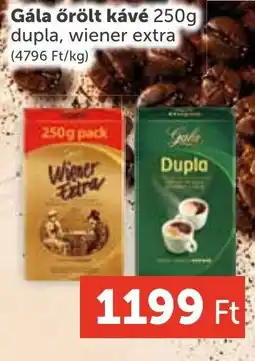 PRIVÁT Gála őrölt kávé ajánlat