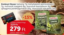 PRIVÁT Kotányi fűszer ajánlat