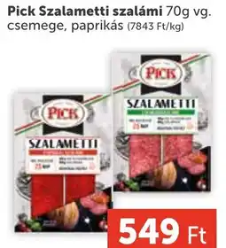PRIVÁT Pick Szalametti szalámi ajánlat