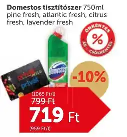 PRIVÁT Domestos tisztítószer ajánlat