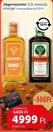 PRIVÁT Jägermeister ajánlat