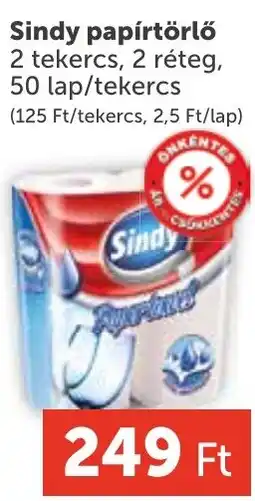 PRIVÁT Sindy papírtörlő ajánlat