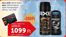 PRIVÁT axe deo ajánlat