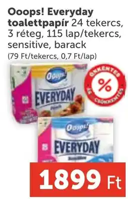PRIVÁT Ooops! everyday toalettpapír ajánlat