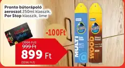 PRIVÁT Pronto bútórápoló aeroszol ajánlat