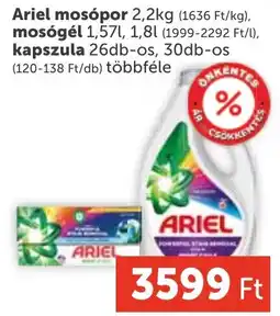 PRIVÁT Ariel mosópor ajánlat
