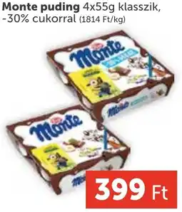 PRIVÁT Monte pudings ajánlat