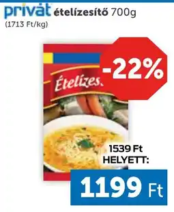 PRIVÁT Privát ételízesítő ajánlat