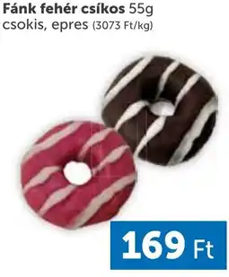 PRIVÁT Fánk fehér csikos ajánlat
