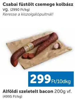 PRIVÁT Csabai füstölt csemege kolbász ajánlat