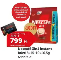 PRIVÁT Nescafe 3in1 instant kávé ajánlat