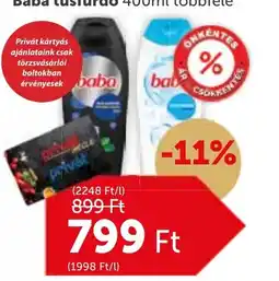 PRIVÁT baba tűsürdő ajánlat