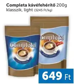 PRIVÁT Completa kávéfehérítő ajánlat