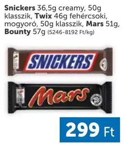 PRIVÁT snickers mars ajánlat