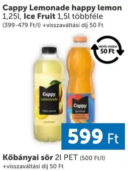 PRIVÁT Cappy lemonade ajánlat