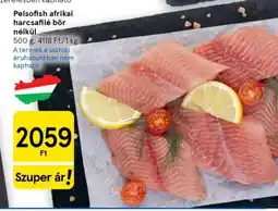 Tesco Pelsofish afrikai harcsafilé bőr nélkül ajánlat
