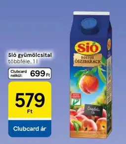 Tesco Sió gyümölcsital ajánlat