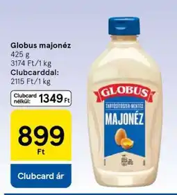 Tesco Globus Majonéz ajánlat
