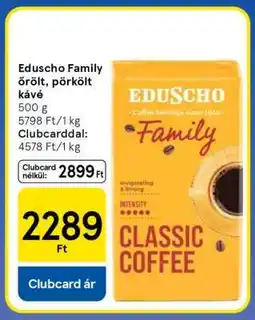 Tesco EduScho Family őrölt, pörkölt kávé ajánlat