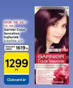 Tesco Garnier Color Sensation hajfesték ajánlat