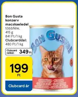 Tesco Bon Gusta konzerv macskaeledel ajánlat