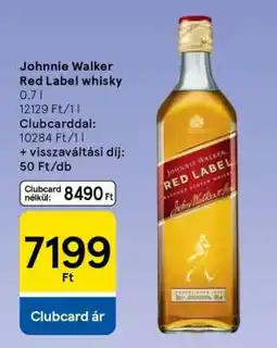 Tesco JOHNNIE WALKER Red Label Whisky ajánlat
