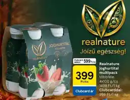 Tesco Realnature joghurtital multipack ajánlat