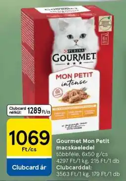 Tesco Gourmet Mon Petit macskaeledel ajánlat