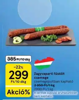 Tesco Zagyvaparti füstölt csemege ajánlat