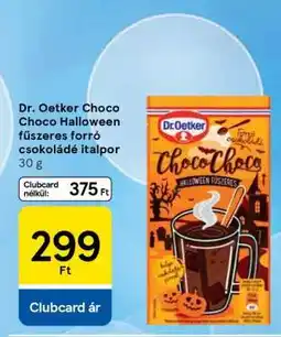 Tesco Dr. Oetker Choco-Choco Halloween fűszeres forró csokoládé italpor ajánlat