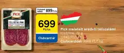 Tesco Pick szeletelt eredeti téliszalámi ajánlat