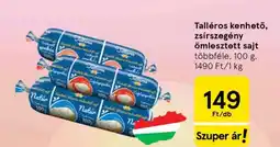 Tesco Talléros kenhető, zsírszegény ömlesztett sajt ajánlat