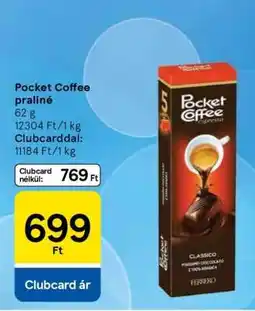 Tesco Pocket Coffee praliné ajánlat
