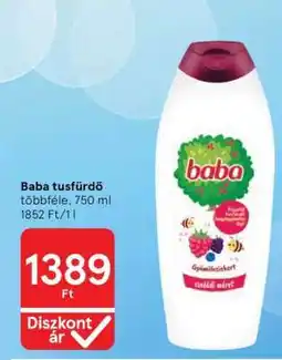 Tesco BABA Tusfürdő ajánlat
