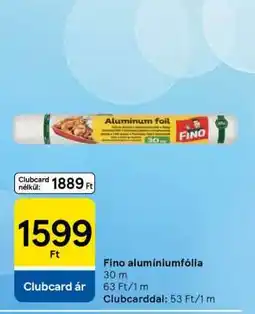 Tesco Fino alumíniumfólia ajánlat