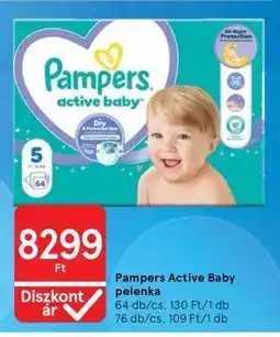 Tesco Pampers Active Baby pelenka ajánlat