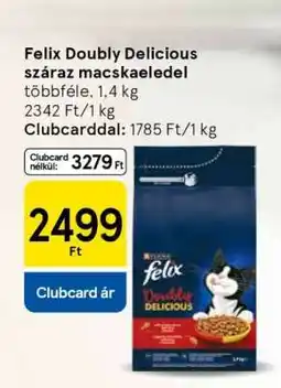 Tesco Felix Doubly Delicious száraz macskaeledel ajánlat