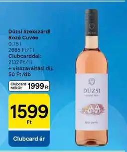 Tesco Dúzsi Szekszárdi Rozé Cuvée ajánlat