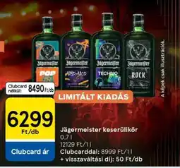 Tesco Jägermeister keserűlikőr ajánlat