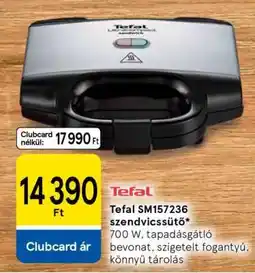 Tesco Tefal SM157236 szendvicssütő ajánlat