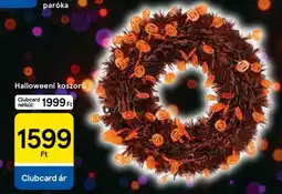 Tesco Halloweeni koszorú ajánlat