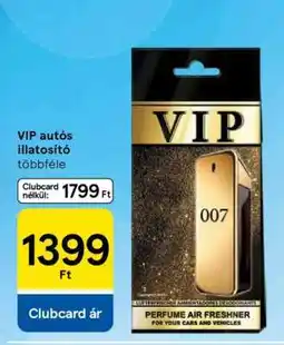 Tesco VIP autós illatosító ajánlat