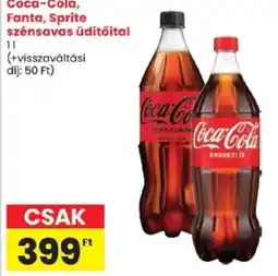 Spar Coca-Cola, Fanta, Sprite ajánlat