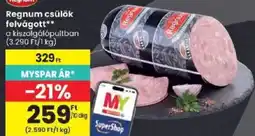 Spar Regnum csülök ajánlat