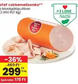 Spar EfeF csirkemellsonka ajánlat