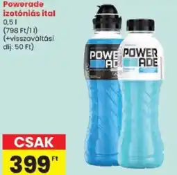 Spar Powerade izotóniás ital ajánlat