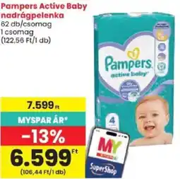 Spar Pampers active baby ajánlat