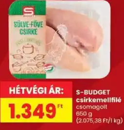 Spar S-budget csirkemellfilé ajánlat