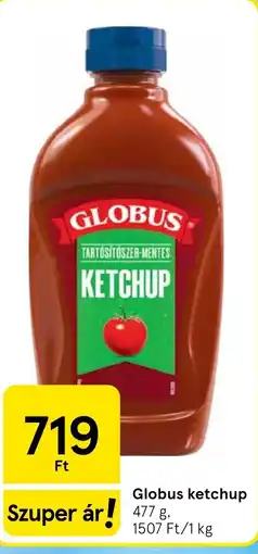 Tesco Globus ketchup ajánlat