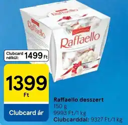 Tesco Raffaello desszert ajánlat